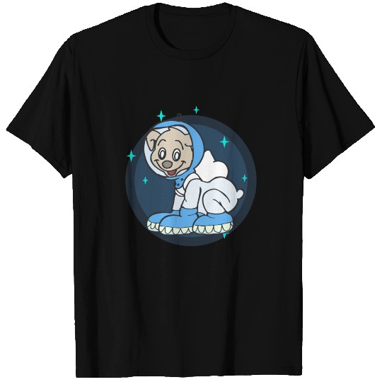 Space Galaxy Flying Dog Pitbull Animal I Gift Idea T Shirts