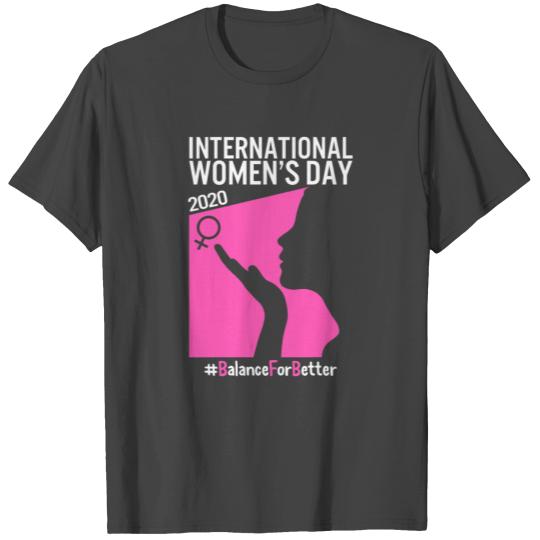International Women's Day 2020 Balance For Better T Shirts