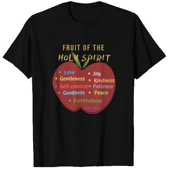 Fruit of the Holy Spirit Apple T Shirts