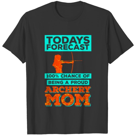 Archery Mom Gift Archer Sport Bow Hunting Women T-shirt