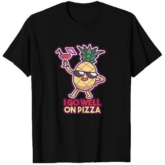 Pineapple pizza party cocktail gift T Shirts