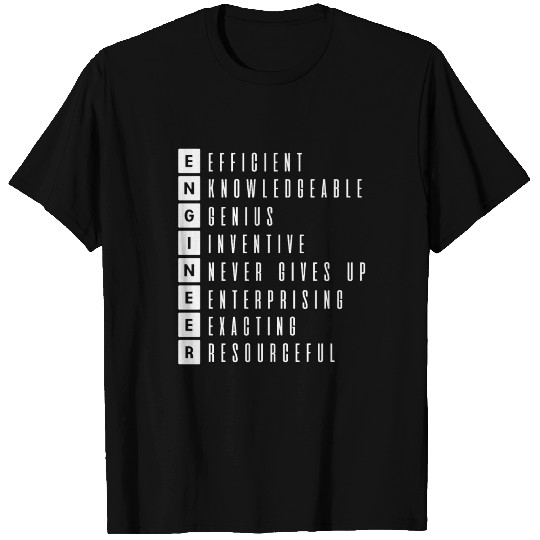 Engineer Engineer Genius Wizard Warlock T Shirts