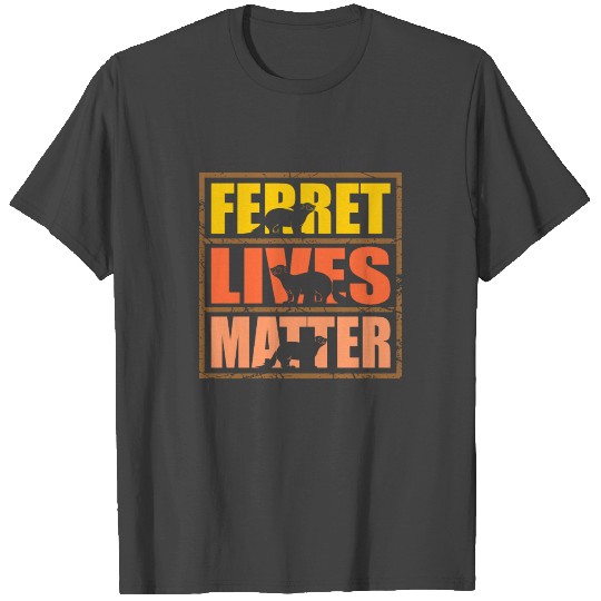 Ferret Lover Cute Gift Idea T Shirts