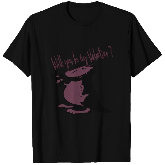 Will you be my valentine T Shirts