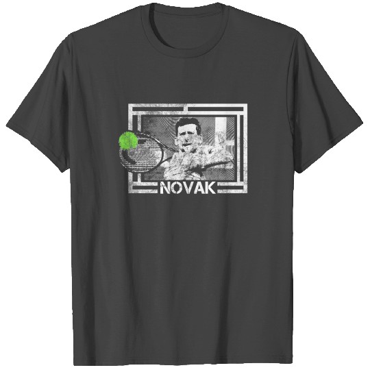 Novak Djokovic Tennis Player Sport Sportsman T Shirts