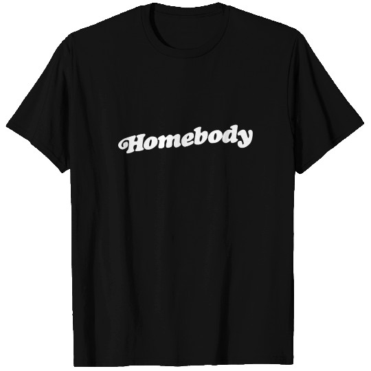 Homebody Black T Shirts | Graphic T Shirts