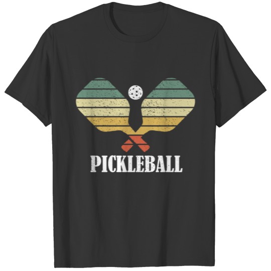 Pickleball Vintage Distressed Retro Player T Shirts