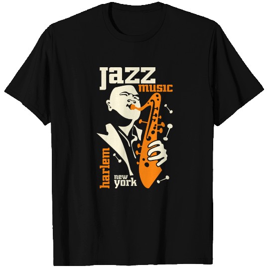 jazz music harlem new york T Shirts