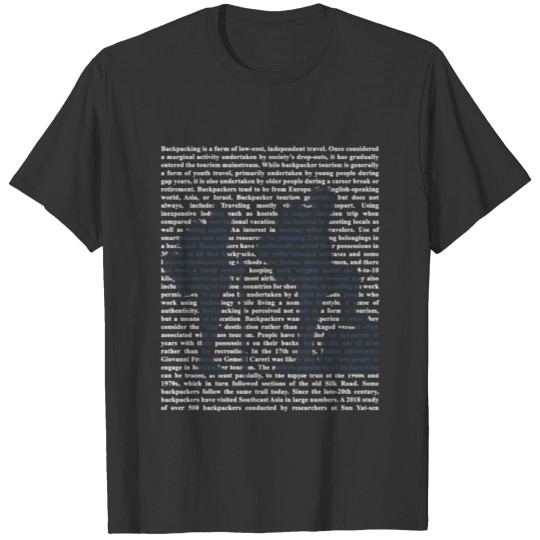 Backpacker Gift T-shirt