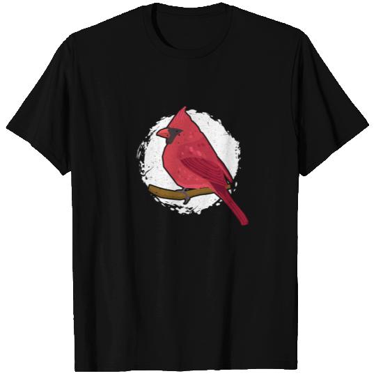 Bird Watching Red Cardinal T Shirts