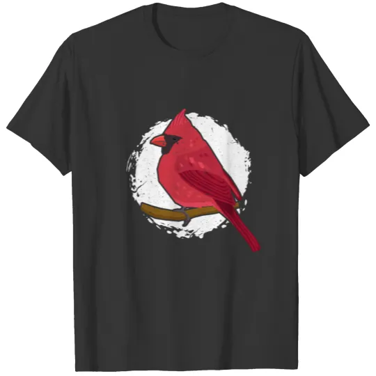 Bird Watching Red Cardinal T Shirts