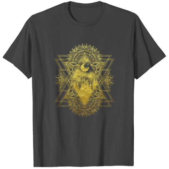 Magic Gate Geometric Mandala Hipster Design T Shirts