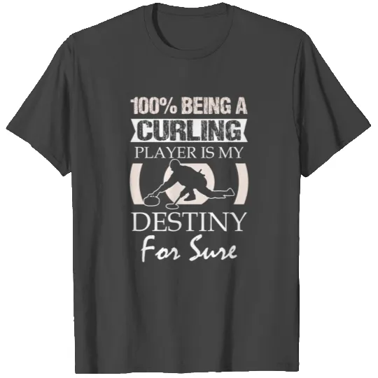 curling idea gift winter sports curling T Shirts
