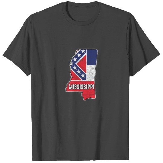 Patriotic Mississippians Mississippi Flag T Shirts