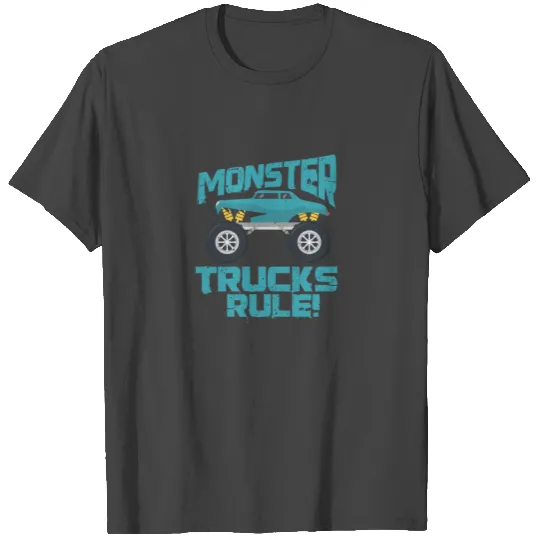 Monster Trucks Rule! T Shirts