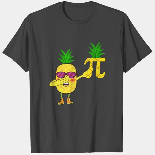 Pineapple Pi-neapple Dabbing Pi Day Math Nerd T Shirts