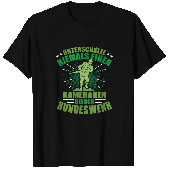 German Armed Forces soldier comrade T Shirts
