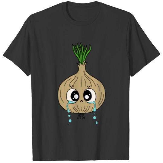 Onion is crying T Shirts