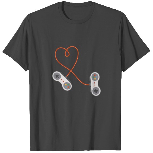 Video Gamer Valentines Day Love Nerds Geeks T Shirts