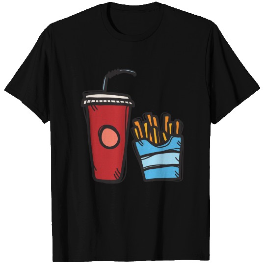 French fries and soda T Shirts
