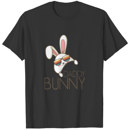 Daddy Bunny Rabbit Cute Little Kids Casual Cloths T-shirt