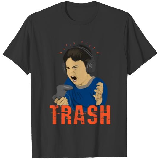 Trash Kid Gamer T Shirts