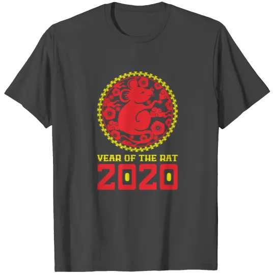 Year Of The Rat 2020 Chinese Lunar New Year Humor T Shirts