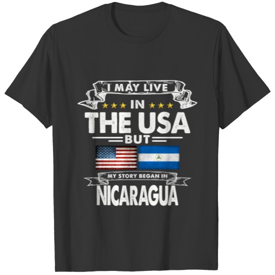 I May Live In The USA But My Story Began In T-shirt