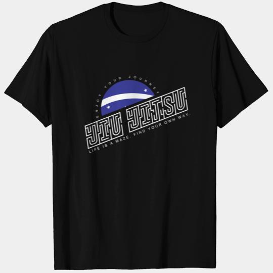 Bjj maze T Shirts design white 01