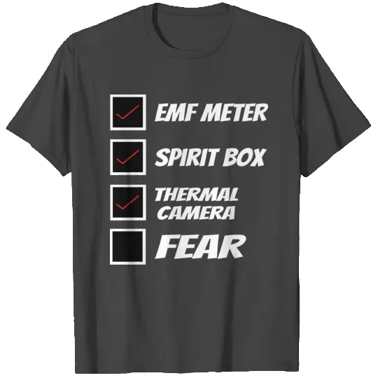 Ghost Hunting Funny ghost T Shirts
