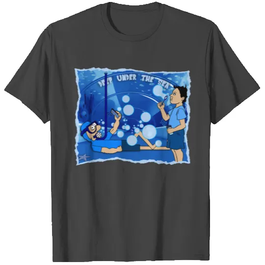 Deep Under The Sea T Shirts