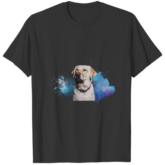 Universe Dog abstract universe T Shirts