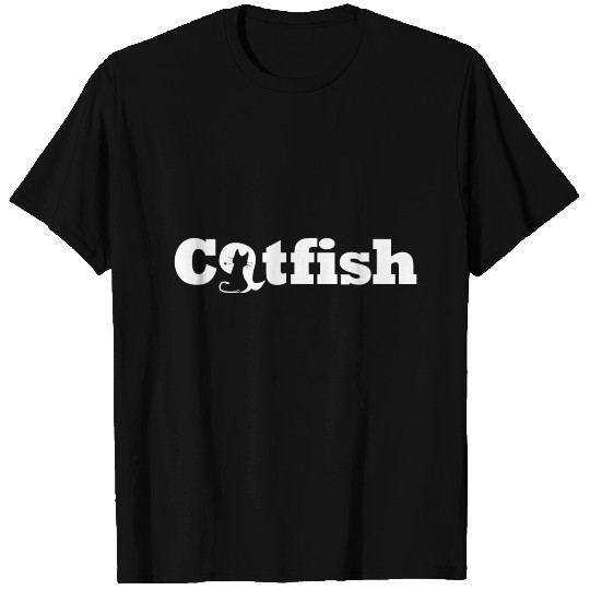 catfish logo white T Shirts