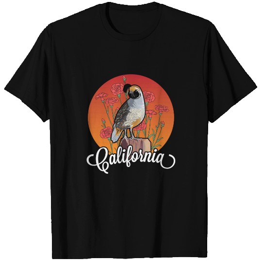 California Valley Quail State Bird T Shirts
