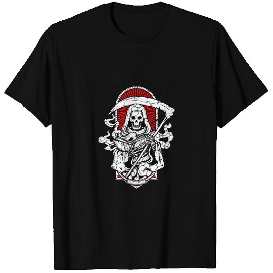 Death Ripper White Our Graveyard T Shirts