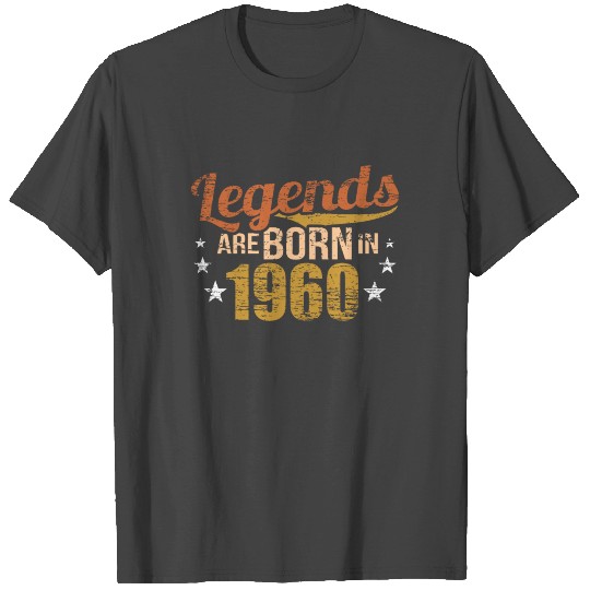 60th Birthday 60 years old 60th Party Gift 1960 T Shirts