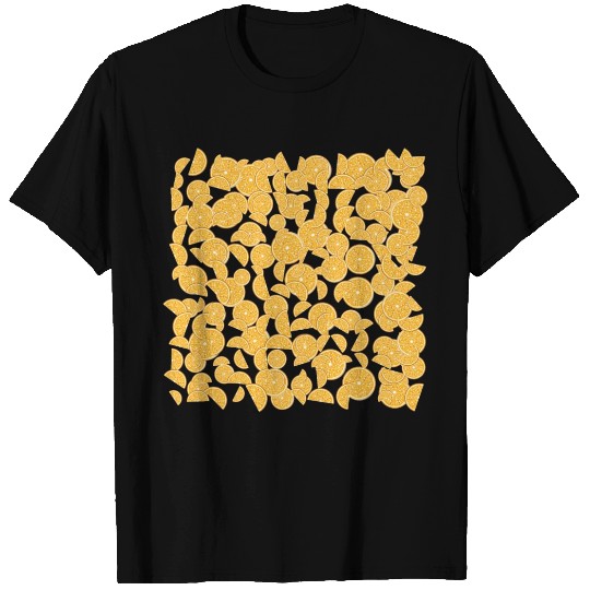 Orange Fruit Pattern Design - Cute Gift T Shirts