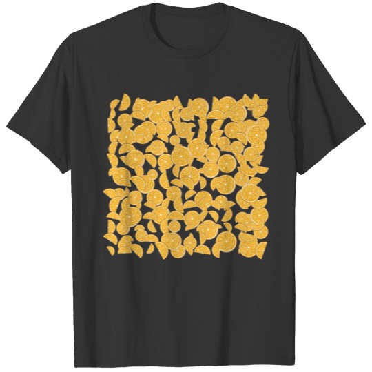 Orange Fruit Pattern Design - Cute Gift T Shirts