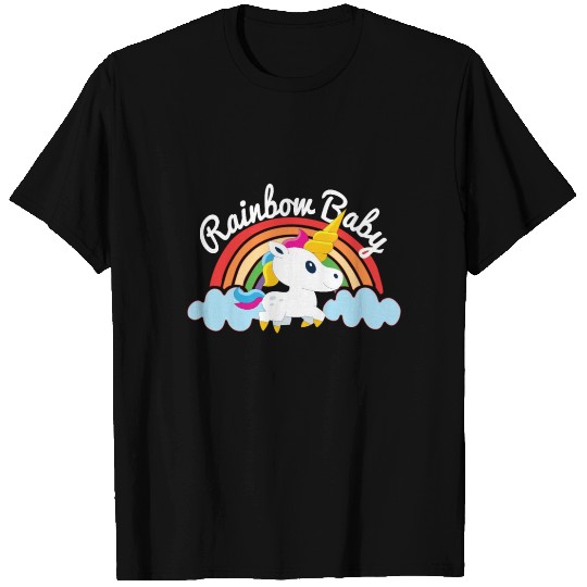 Rainbow Unicorn Rainbow Baby Unicorns T Shirts