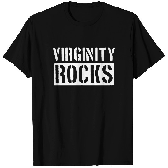 Virginity Rocks T Shirts