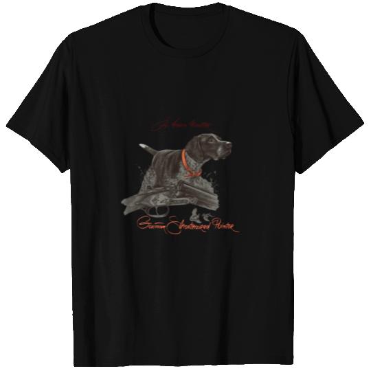 418 Camping T Shirts German Shorthaired Pointer A