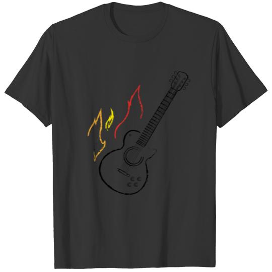 Guitar Rock Music T-shirt