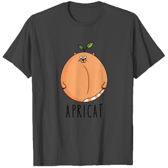 Funny cat and apricot T Shirts
