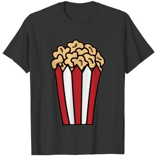 Popcorn Vintage Retro Funny T Shirts