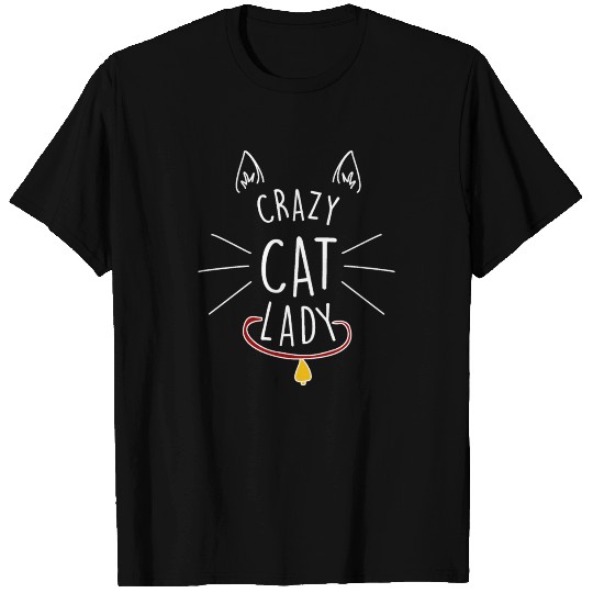 Crazy Cat Lady Funny Cute Cat Lover Gift T Shirts