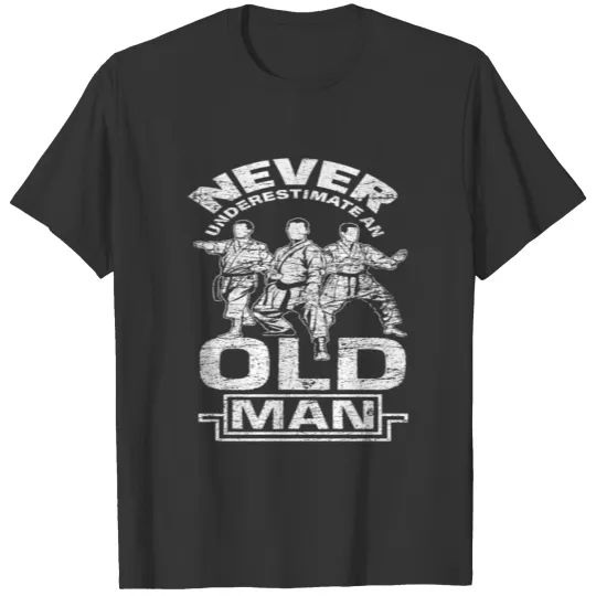 Karate Old Man T Shirts
