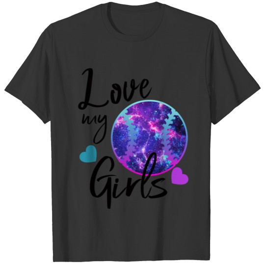 I Love My Softball Girl T-shirt