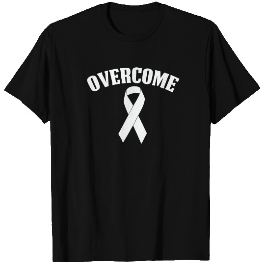 Overcome | Lung Cancer T Shirts