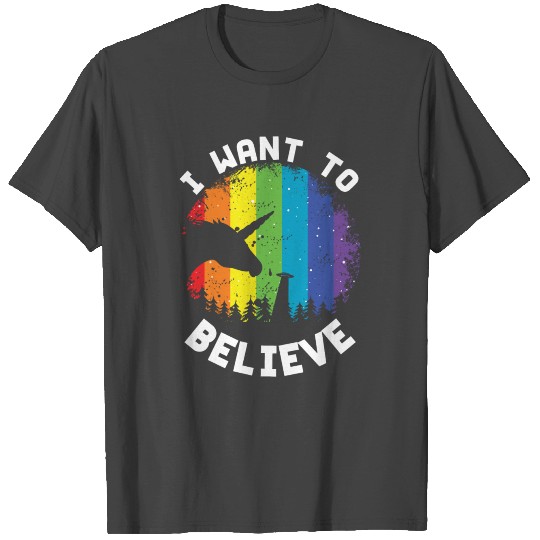 I Want To Believe Mythology T Shirts