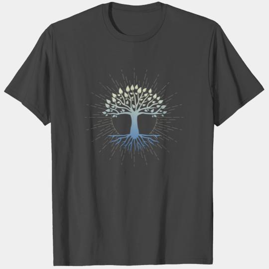 Tree of life & Yoga, Spiritual Fan, Chakra, Buddha T Shirts